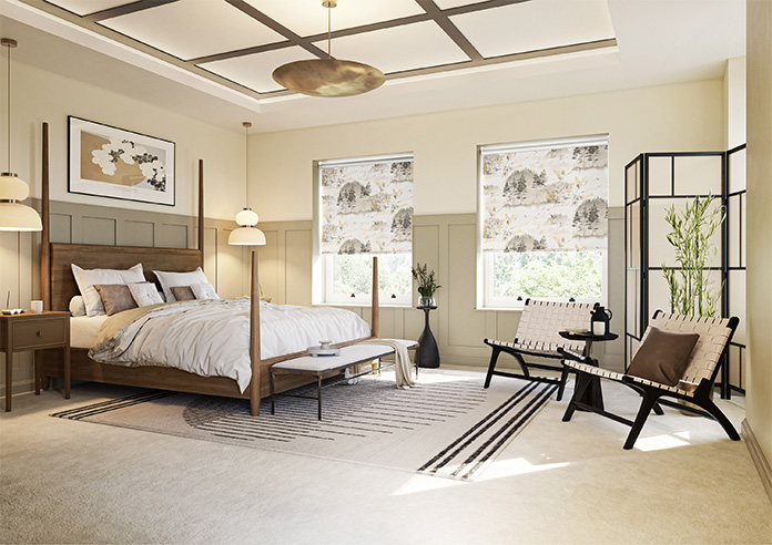 Mayumi, Light Taupe - Roller Blind - Image 7